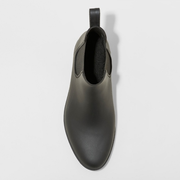 Women's Chelsea Rain Boots  A New Day Waterproof 7 - Picture 3 of 3